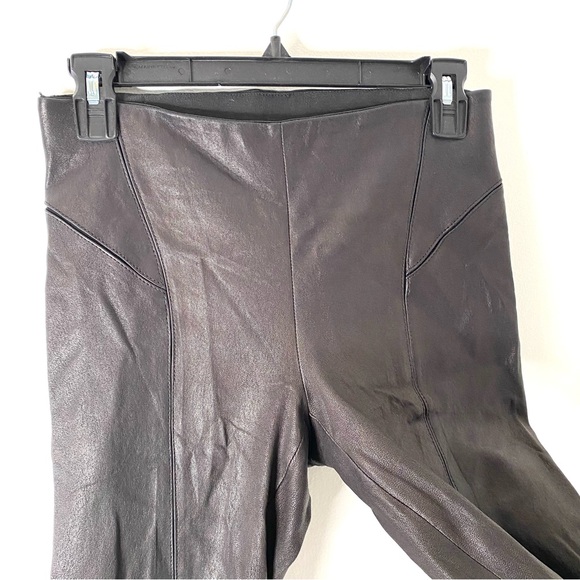Theory Black Lamb Skinny Pants - Picture 2 of 9